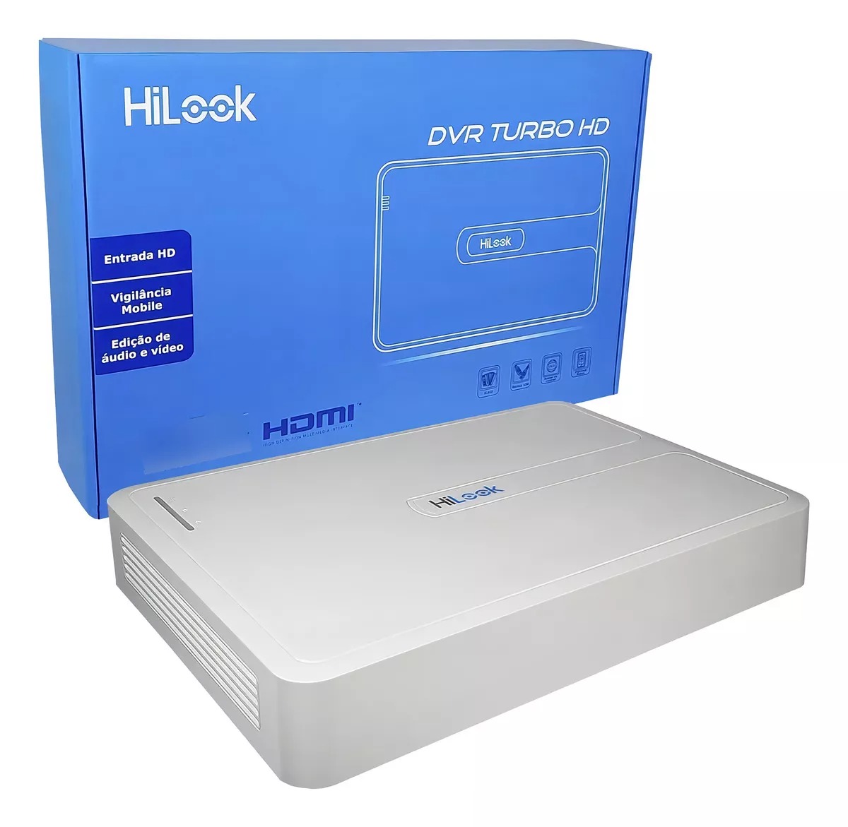 Dvr-108g-m1 Hilook 8 Canais 1080p Turbo H.265+ Bivolt 110V/220V